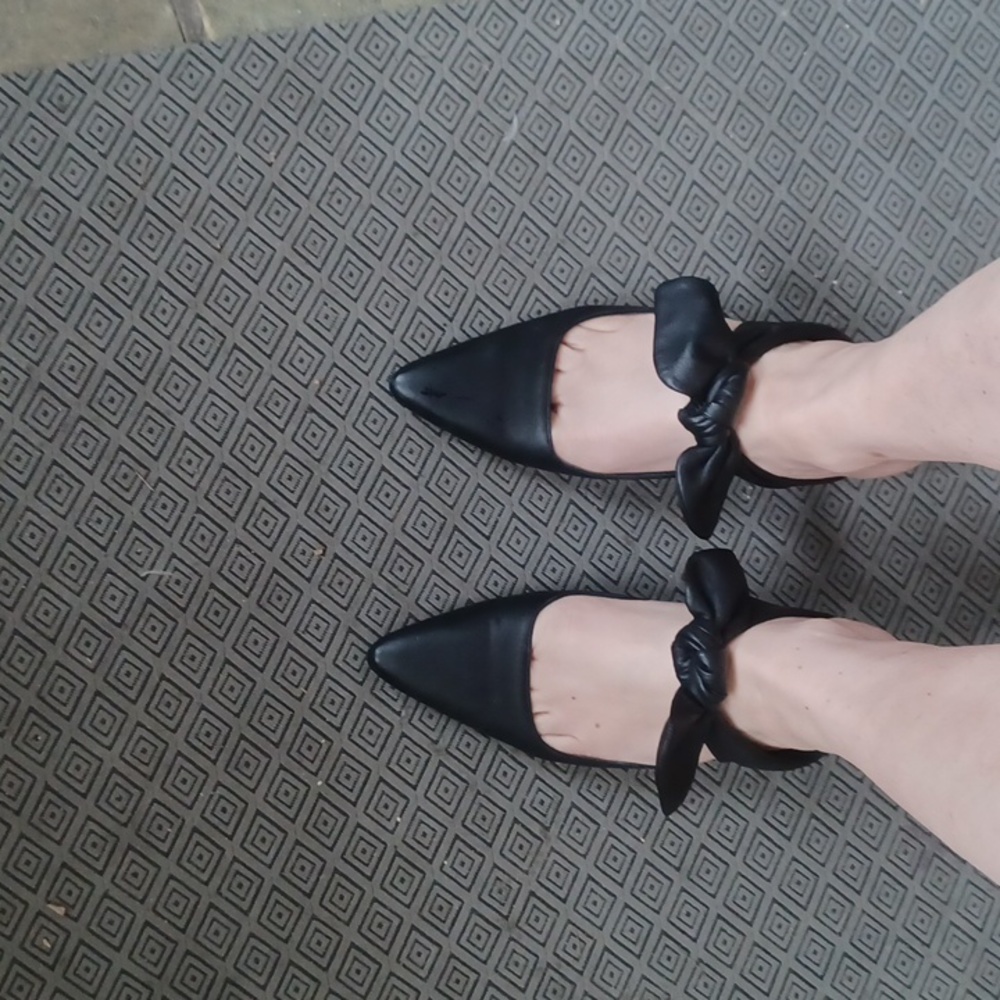 The Row bow mules size 6 1/2